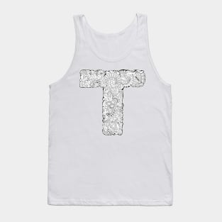 Letter T Tank Top